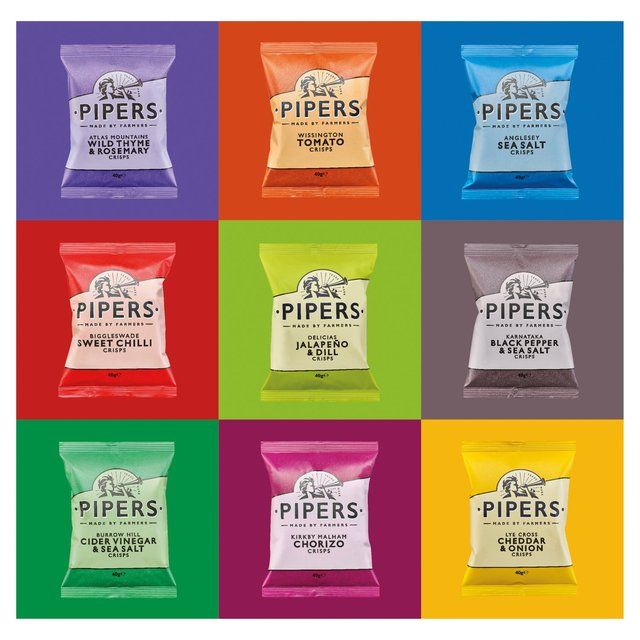 Pipers Anglesey Sea Salt Sharing Bag Crisps 150g