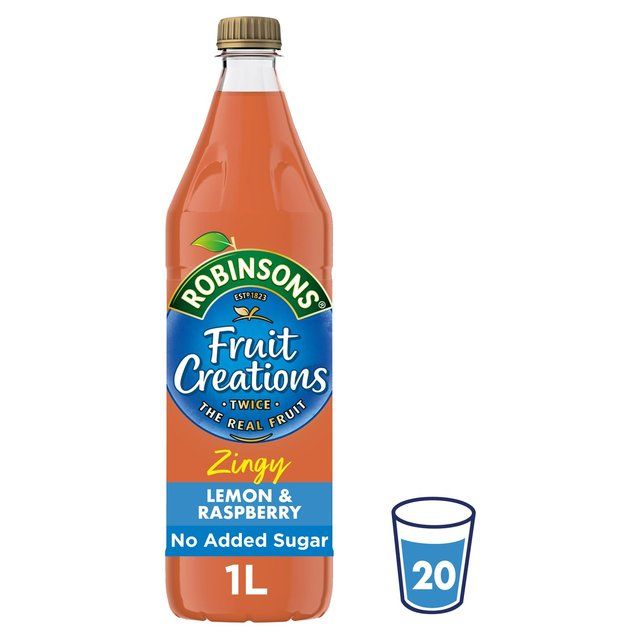 Robinsons Fruit Creations Lemon and Raspberry 1L