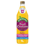 Robinsons Fruit Creations Pineapple Mango & Passionfruit No Added Sugar 1L