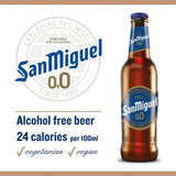 San Miguel Alcohol Free Lager Beer Bottles 12 x 330ml