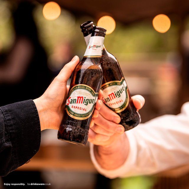 San Miguel Premium Lager Beer Bottles 4 x 330ml