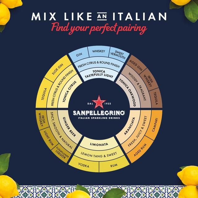 San Pellegrino Light Tonic Water Glass 4 x 200ml