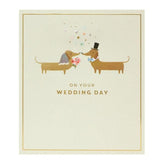 Sausage Dog Wedding Card