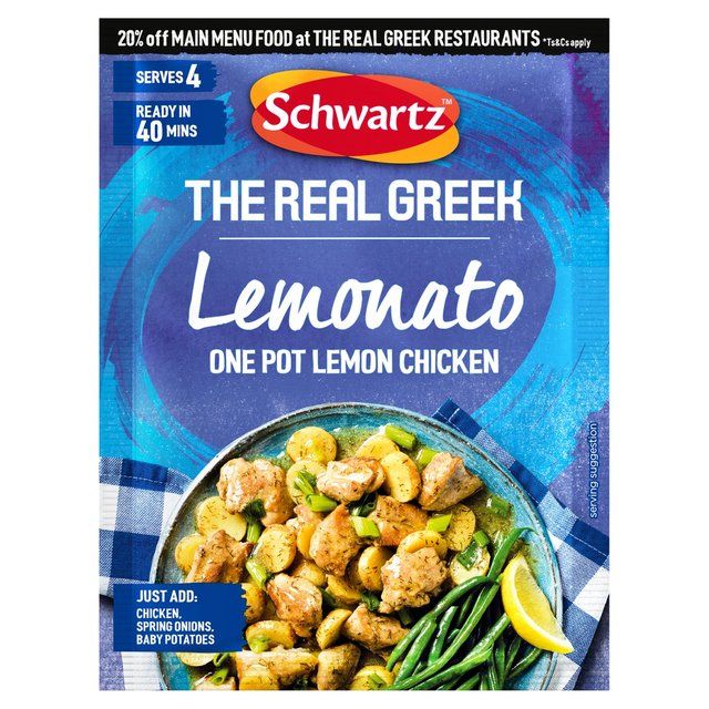 Schwartz x The Real Greek Lemonato Chicken 30g 30g