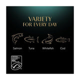 Sheba Fine Flakes Cat Food Pouches MSC Fish in Jelly Giant Pack 80 x 85g