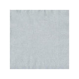 Silver Paper Napkins 20 per pack