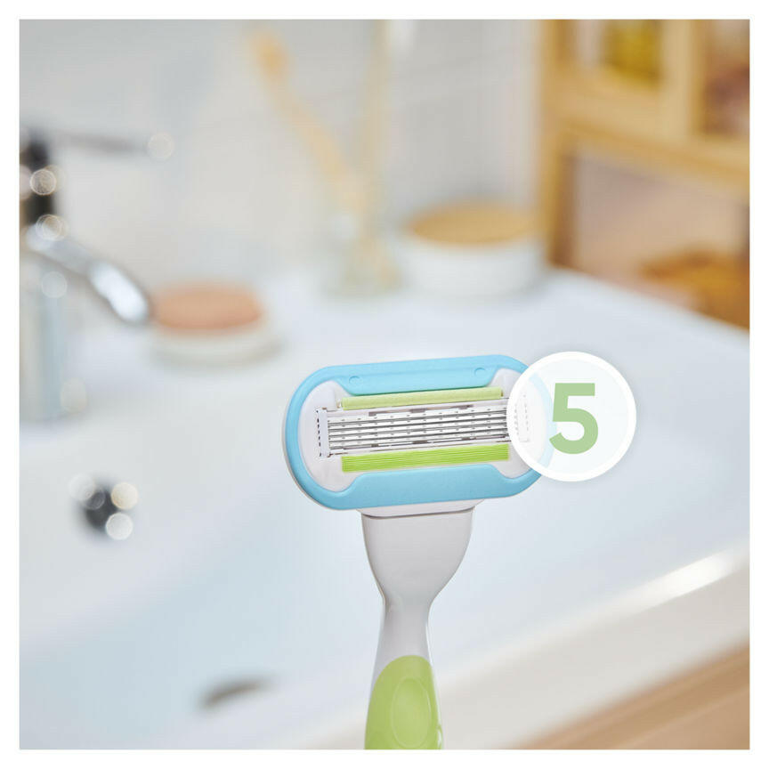 Venus Embrace 5 Blade Razor Blades Women's Toiletries ASDA