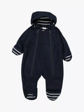 Polarn O. Pyret Combinaison polaire hydrofuge et coupe-vent pour bébé Bleu