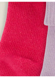 Chaussettes à revers en coton biologique John Lewis Baby, lot de 5