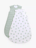 Gigoteuse bébé John Lewis ANYDAY à pois, 1 tog, lot de 2