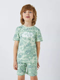 Ensemble pyjama short Star Wars Mandalorian pour enfants de Brand Threads, vert