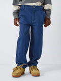 Pantalon de charpentier indéchirable pour enfant John Lewis, indigo