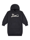 Robe à capuche Levi's pour enfant, logo noir