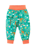 Frugi Baby Parsnip Organic Cotton Trousers, A Tower Of Giraffes - McGrocer