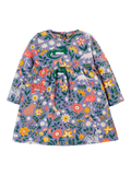 Robe Frugi Baby Dee, violette/multicolore