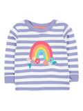 Frugi Baby Easy On Top, violet/multicolore