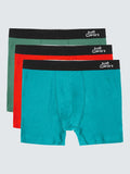 Lot de 3 boxers Justwears Pro aux couleurs multicolores surprise 
