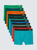 Lot de 9 boxers Justwears Pro aux couleurs multicolores surprise 