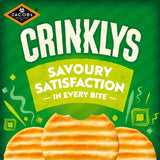 Jacob's Crinkly's Cheese & Onion Flavour Baked Snacks Multipack   6 per pack - McGrocer
