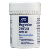 Pâte de sulfate de magnésium BP de Boots Pharmaceuticals (50 g)