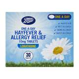Comprimés Boots One-a-Day contre le rhume des foins et les allergies, 10 mg - 30 comprimés