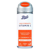 Comprimés à croquer Boots Vitamine C 1000 mg, 60 comprimés à saveur d'orange 