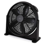 Ventilateur de sol Black &amp; Decker 20" à circulation d'air haute vitesse 