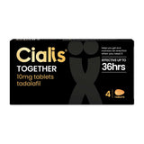 Cialis Together 10 mg, comprimés - Tadalafil - 4 comprimés