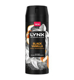 Lynx Fine Fragrance Collection Premium Deodorant Bodyspray Black Vanilla 150ml
