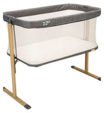 Tutti Bambini Zizee Essential Crib OakCharcoal