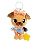 Lamaze Lovey The Pug Clip  Go Toy
