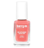 Barry M in a Flash Quick Dry Nail Paint Prompt Papaya 10ml