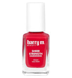 Barry M Sheer Strength Hardening Nail Paint Sheer Diva 10ml