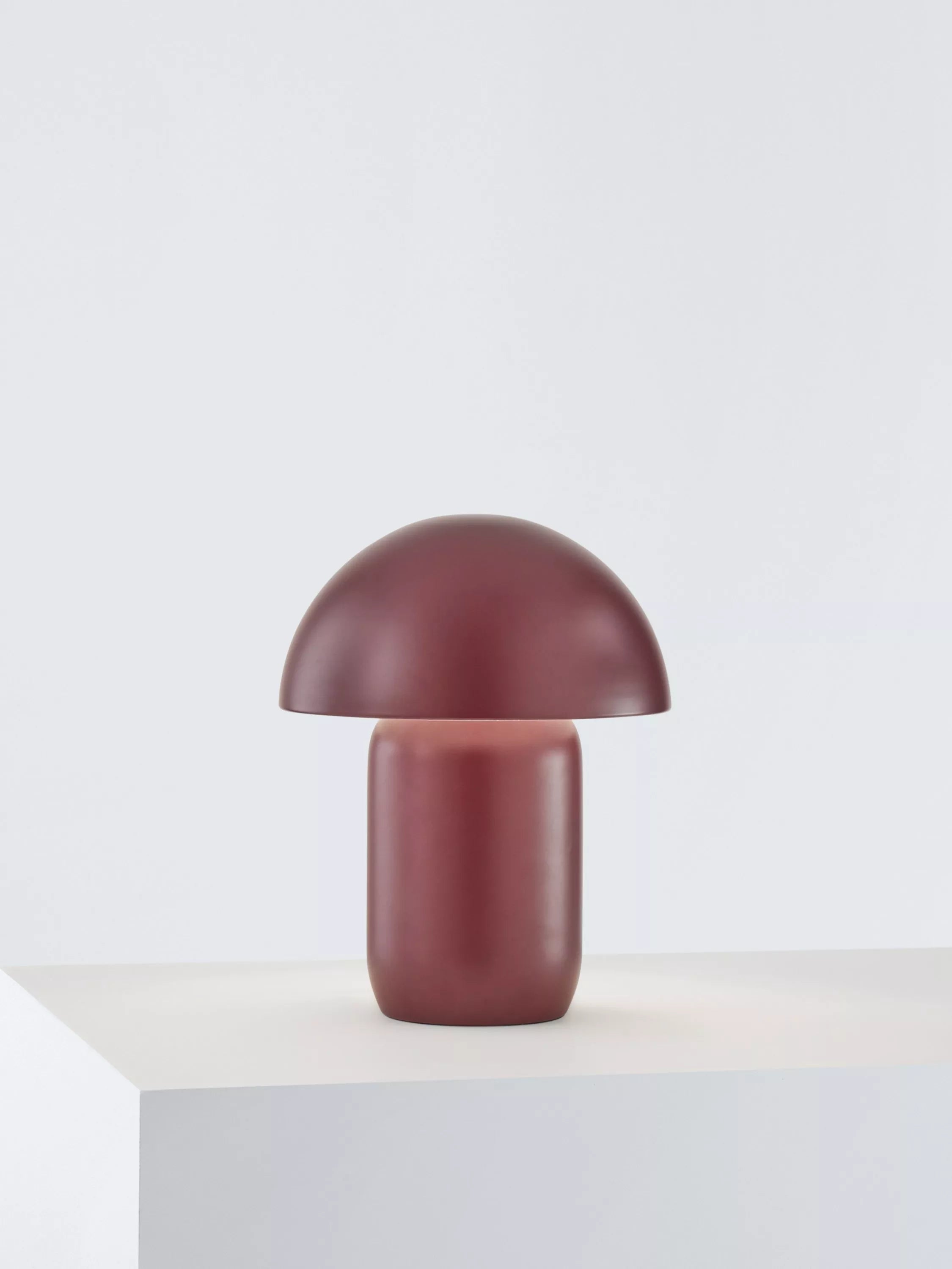 John Lewis Mushroom Rechargeable Dimmable Table Lamp - McGrocer