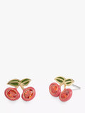 Boucles d'oreilles Coach Crystal Cherry, multicolores