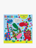Livre de coloriage et d'autocollants Rachel Ellen sur le thème des dinosaures