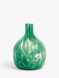 Vase en verre John Lewis ANYDAY Confetti, H16cm, Vert Boulingo