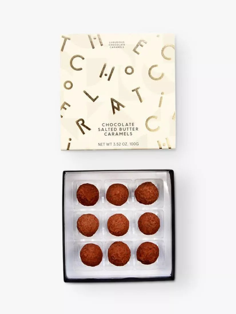 The Chocolatier Salted Butter Caramels, 100g - McGrocer