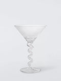 Verres à cocktail à pied spiralé John Lewis, lot de 2, 160 ml, blancs
