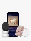 Owlet Dream Sock and Owlet Cam 2 Baby Monitor Bundle, Dusty Rose - McGrocer