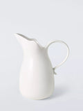 Pichet en porcelaine fine John Lewis X Collagerie, H25cm, blanc