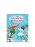 Livre d'autocollants Usborne Dolly habillant les fées de Noël pour enfants