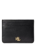 Porte-cartes fin en cuir Lauren Ralph Lauren