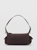 Sac bandoulière Mango Strada, marron foncé