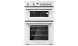 Hisense HDE3211BWUK 60cm Double Oven Electric Cooker - White