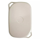 Habitat Large Cast Iron Grill Pan - Cream