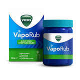 Vicks VapoRub, soulagement de la toux, du rhume et des symptômes grippaux, pot de 100 g