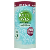 John West No Drain Tuna Steak in Spring Water 5 x 110g