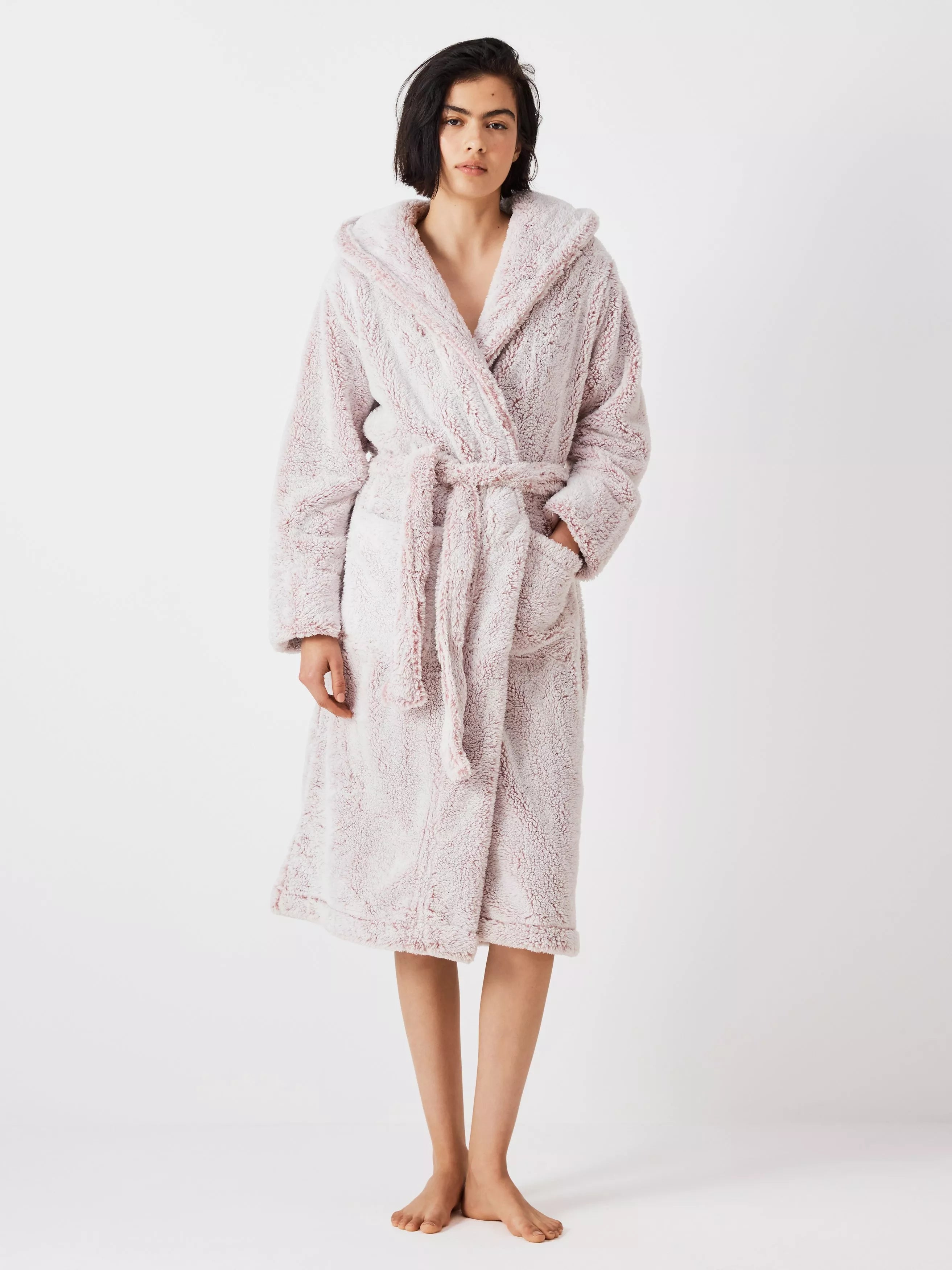 John Lewis Hi Pile Fleece Robe - McGrocer