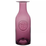 Vase bouteille Dartington Crystal Pensée, couleur bruyère, H26,5 cm